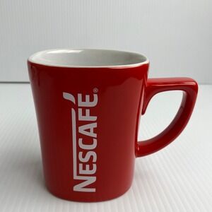 Nestle Nescafé Red Coffee Mug Cup 11 Oz Microwave Dishwasher Safe